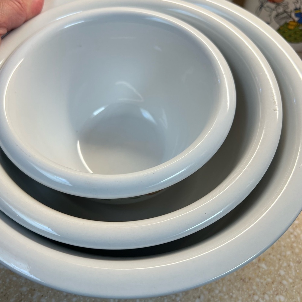 Vintage Chutney Corelle Set of 3 nesting mixing bowls - Picture 13 of 14